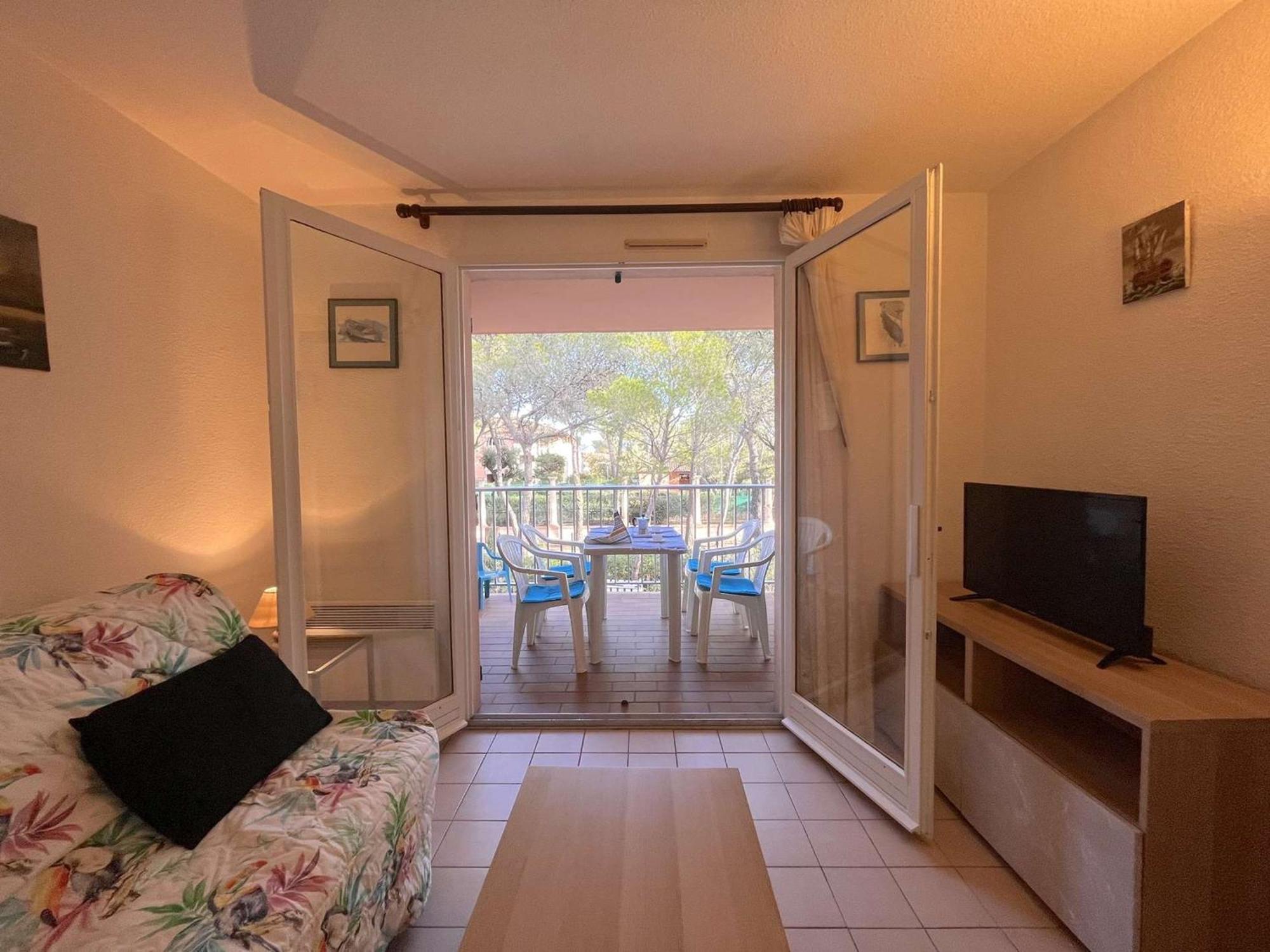 Studio Cabine Avec Piscine, Tennis Et Parking A 400M De La Plage - 4 Couchages, Saint-Aygulf - Fr-1-226A-89 Saint Aygulf Exterior foto